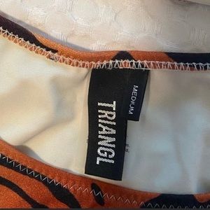 Triangl Swimwear Orange Bikini